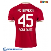 Fotballdrakt Herre Bayern Munich Aleksandar Pavlovic #45 Hjemmedrakt 2026-27 Kortermet